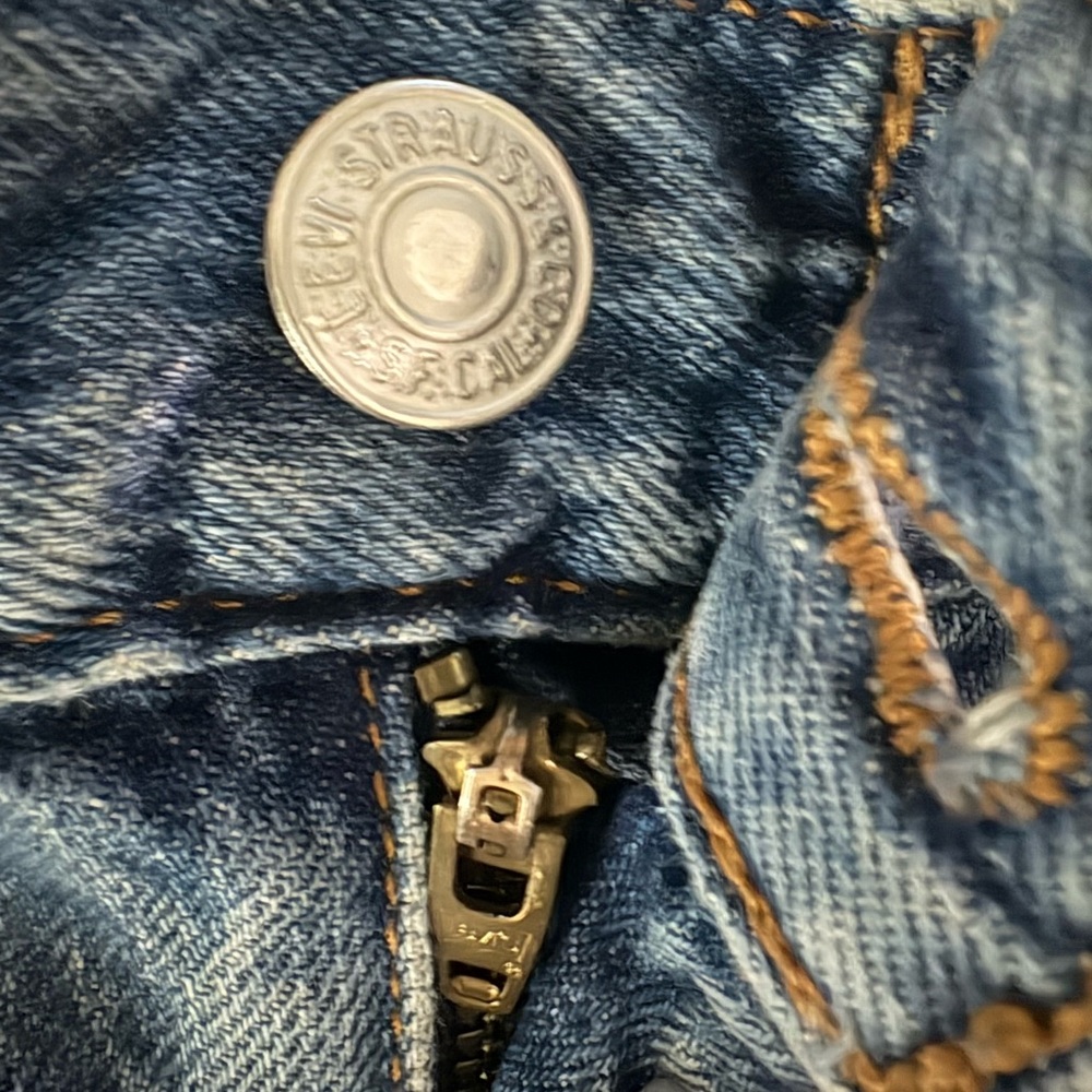Levi’s Low Pro Straight Jeans Size 27 Medium Wash Low Rise Water<Less - Picture 8 of 9
